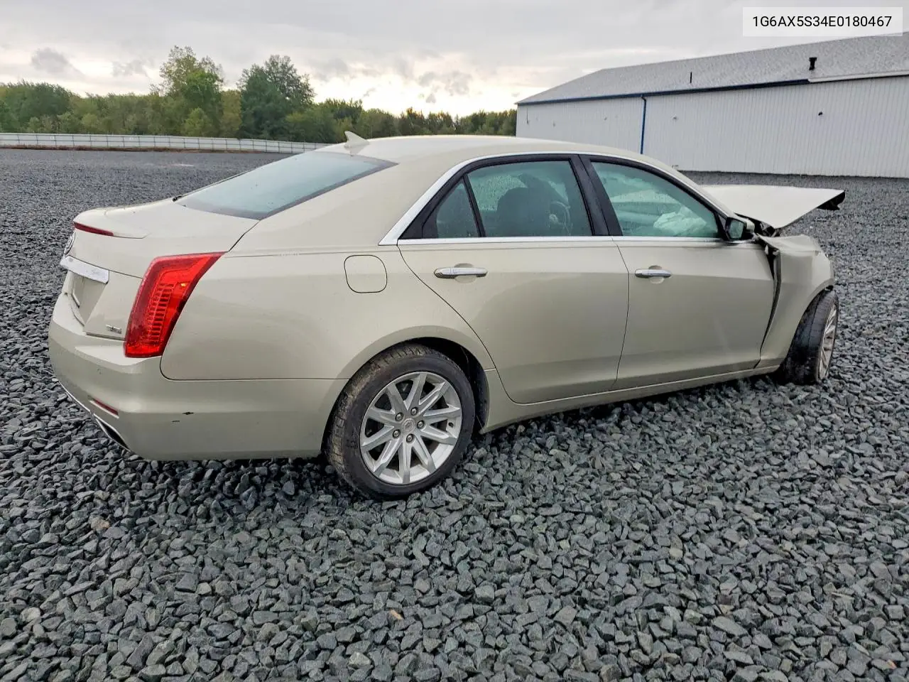 2014 CADILLAC CTS VIN 1G6AX5S34E0180467 — фото 3
