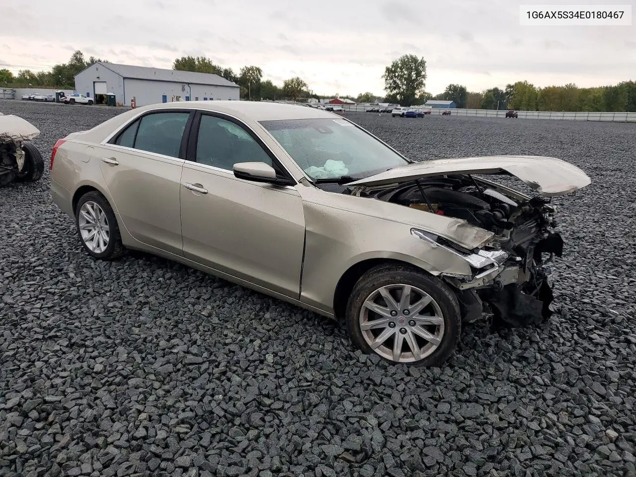 2014 CADILLAC CTS VIN 1G6AX5S34E0180467 — фото 4