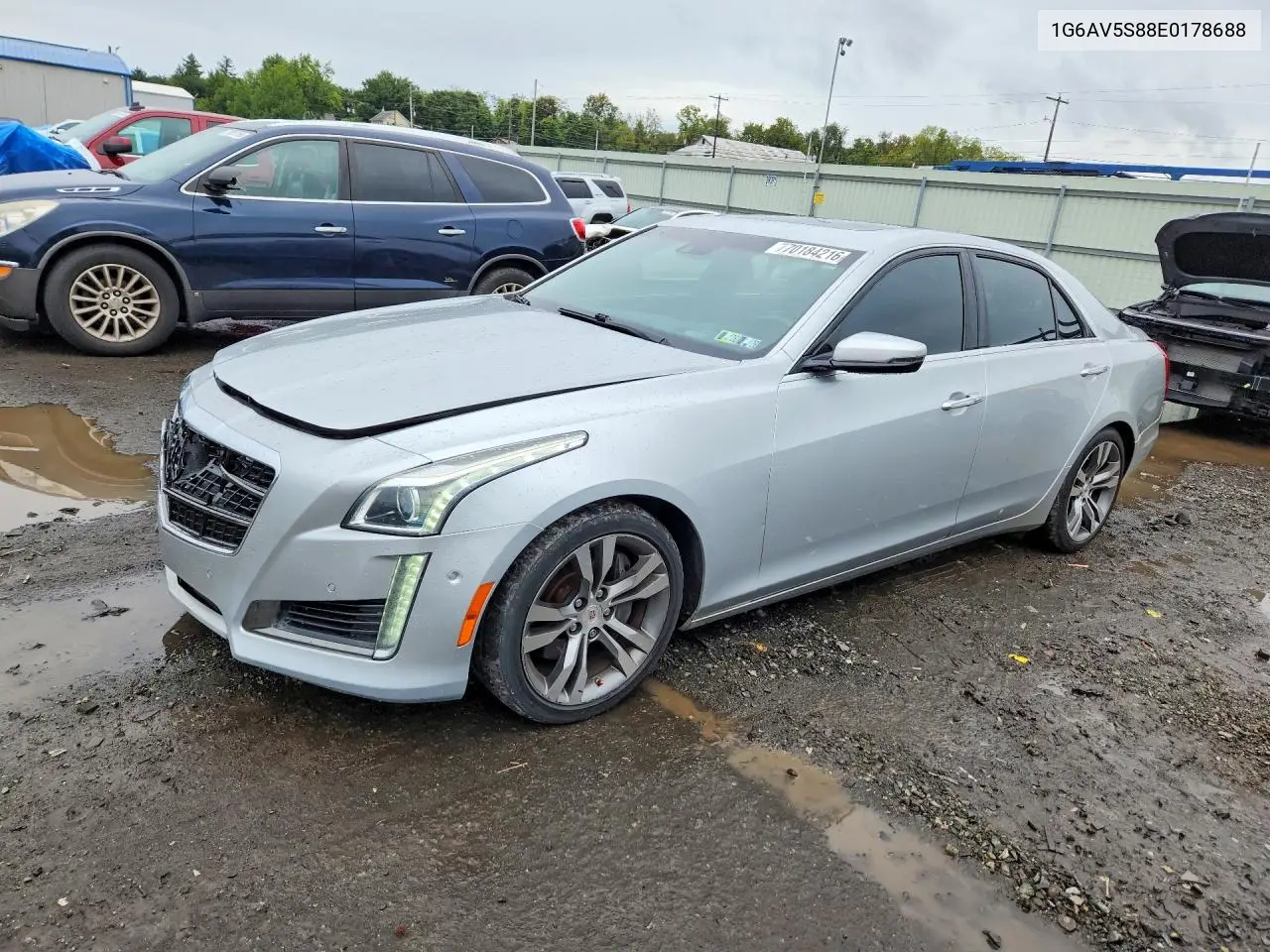 CADILLAC CTS 2014, VIN 1G6AV5S88E0178688