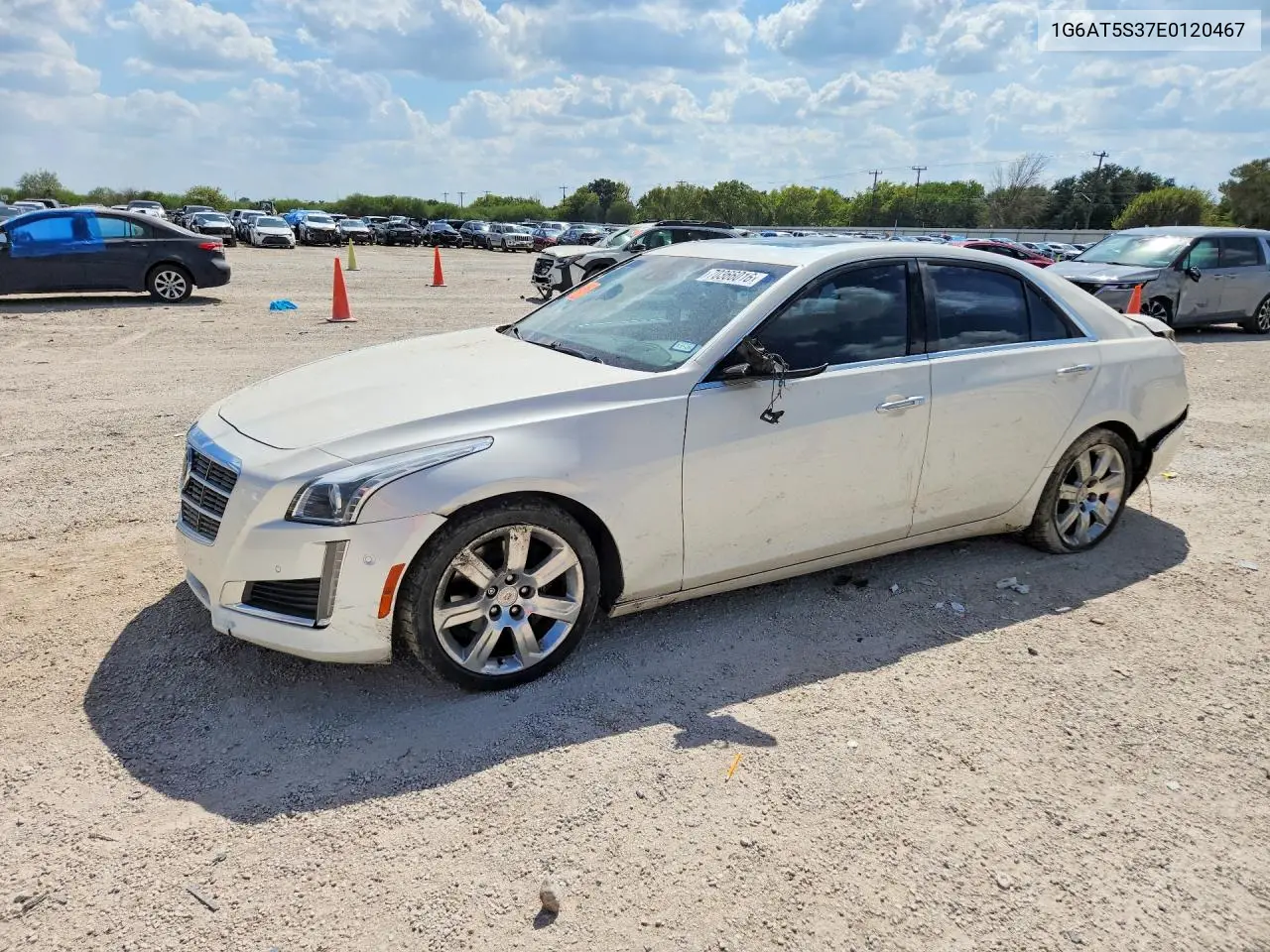 CADILLAC CTS 2014, VIN 1G6AT5S37E0120467