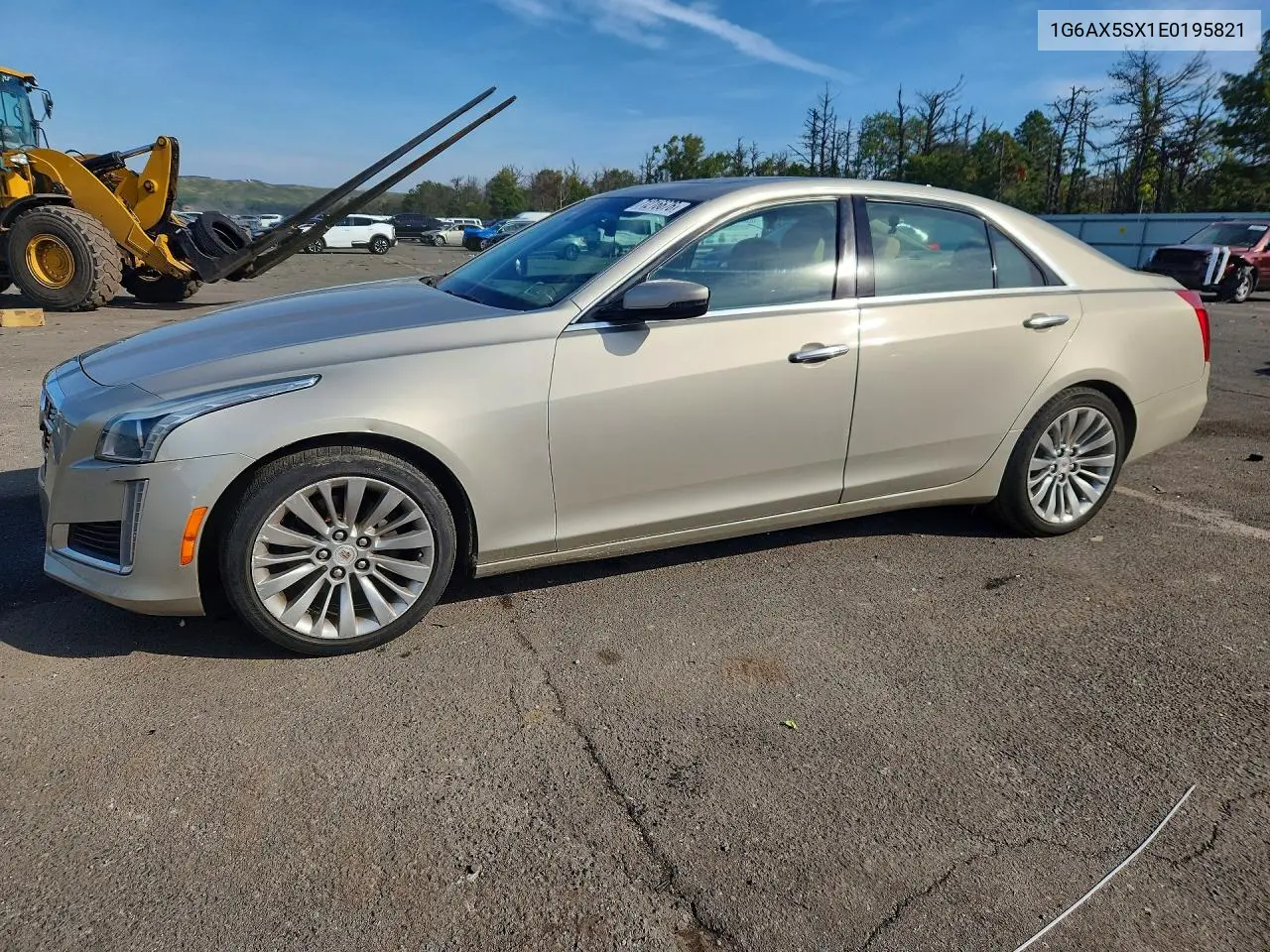 CADILLAC CTS 2014, VIN 1G6AX5SX1E0195821