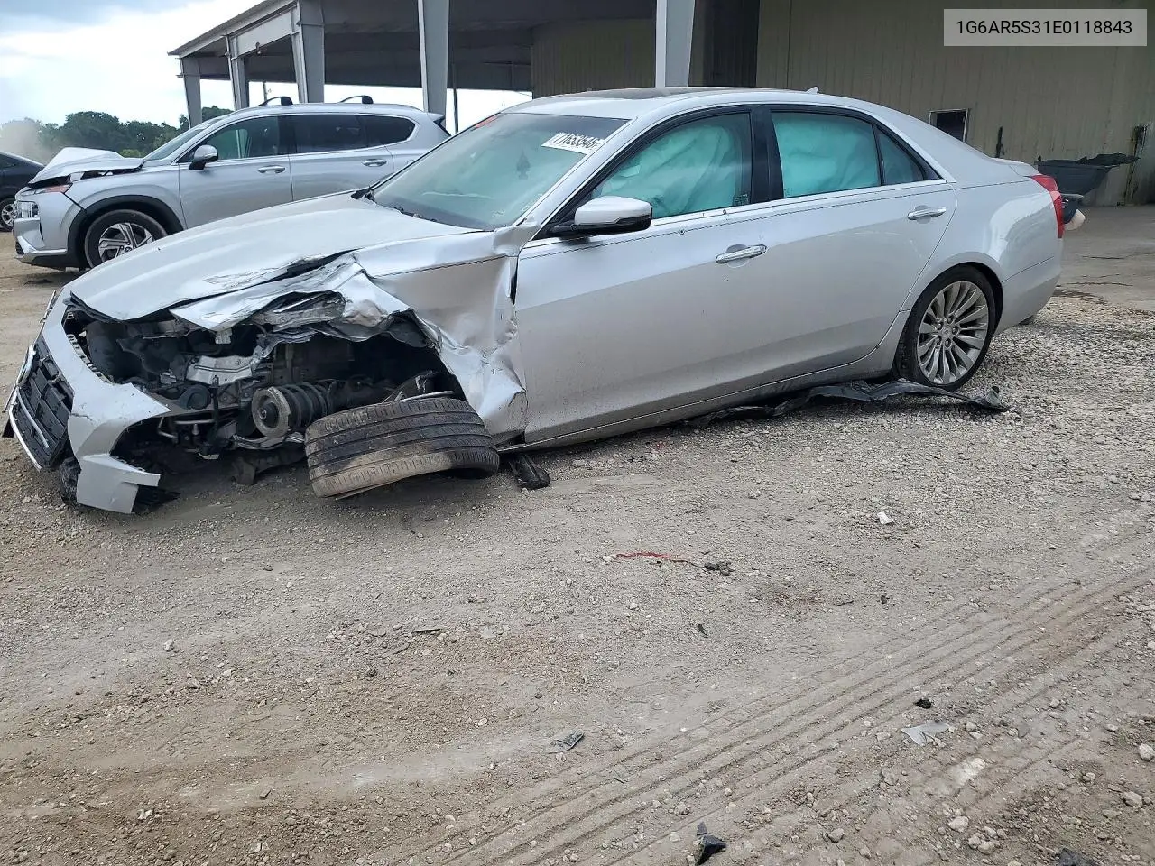 CADILLAC CTS 2014, VIN 1G6AR5S31E0118843