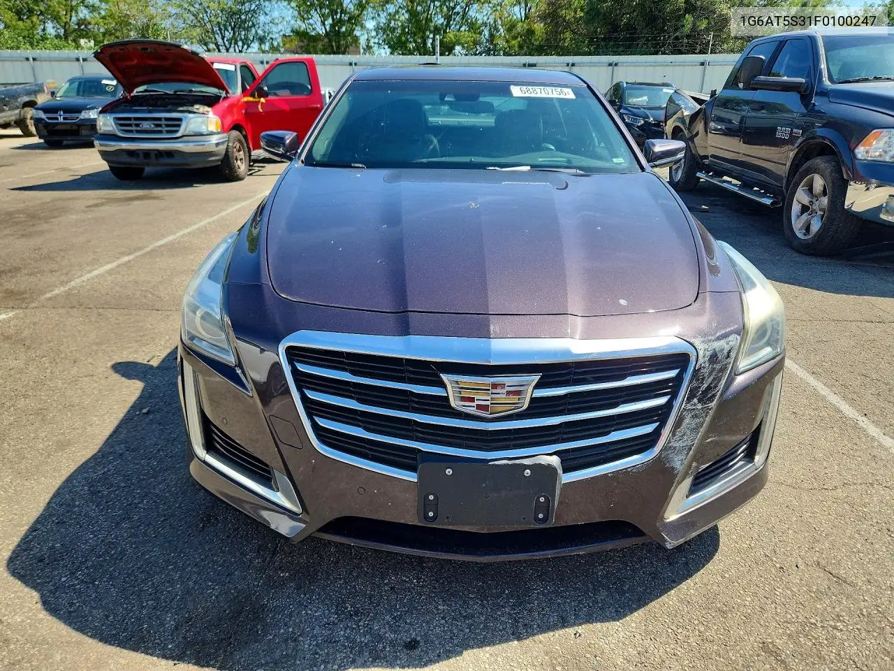 2015 CADILLAC CTS VIN 1G6AT5S31F0100247 — фото 5