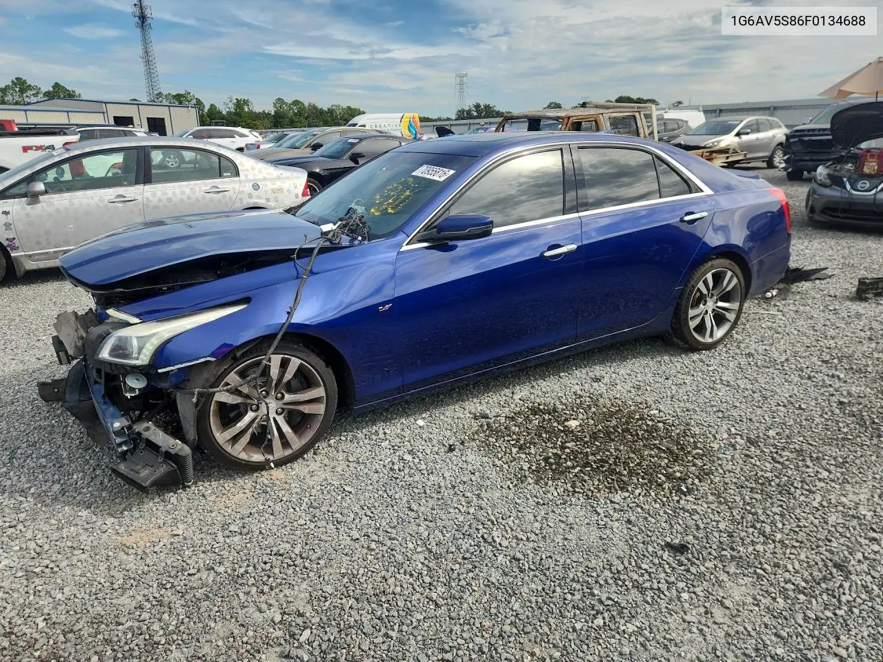 CADILLAC CTS 2015, VIN 1G6AV5S86F0134688