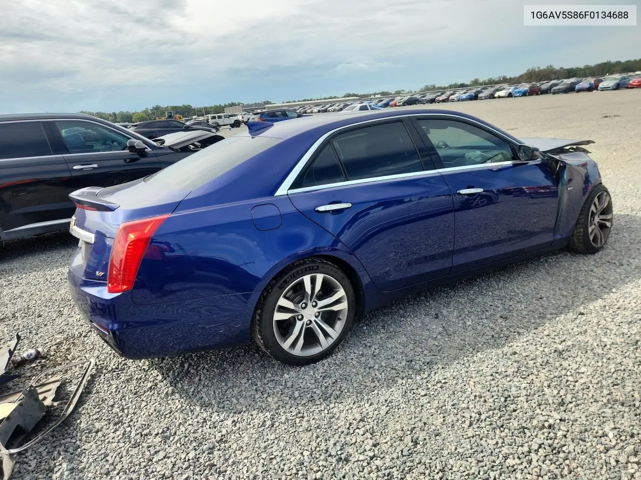 2015 CADILLAC CTS VIN 1G6AV5S86F0134688 — фото 3
