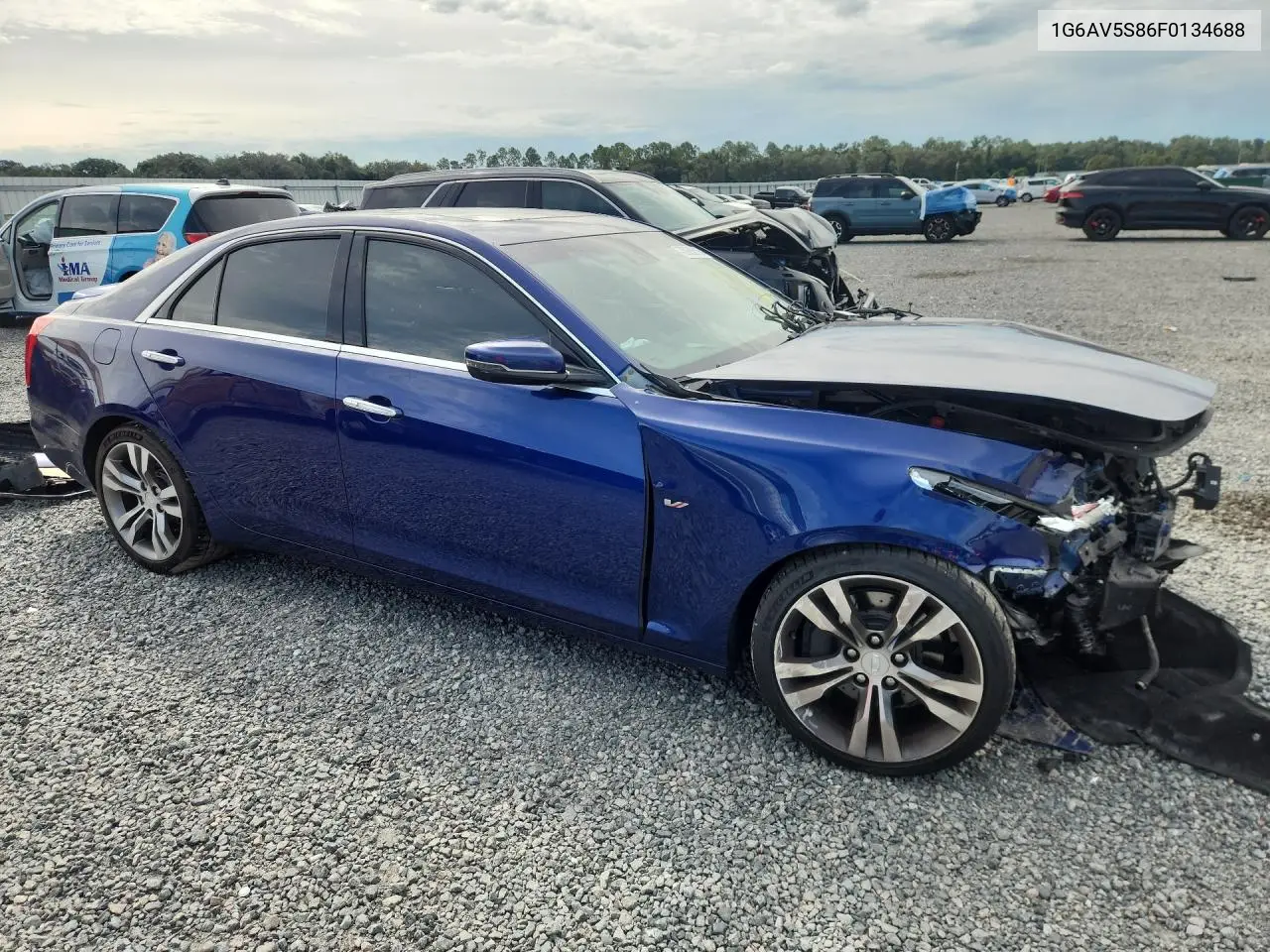 2015 CADILLAC CTS VIN 1G6AV5S86F0134688 — фото 4