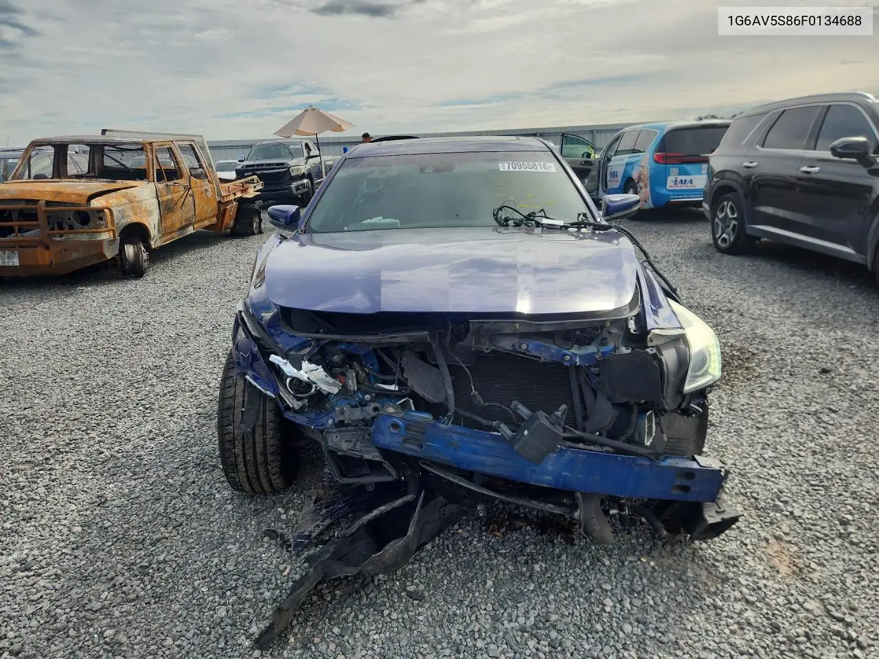 2015 CADILLAC CTS VIN 1G6AV5S86F0134688 — фото 5