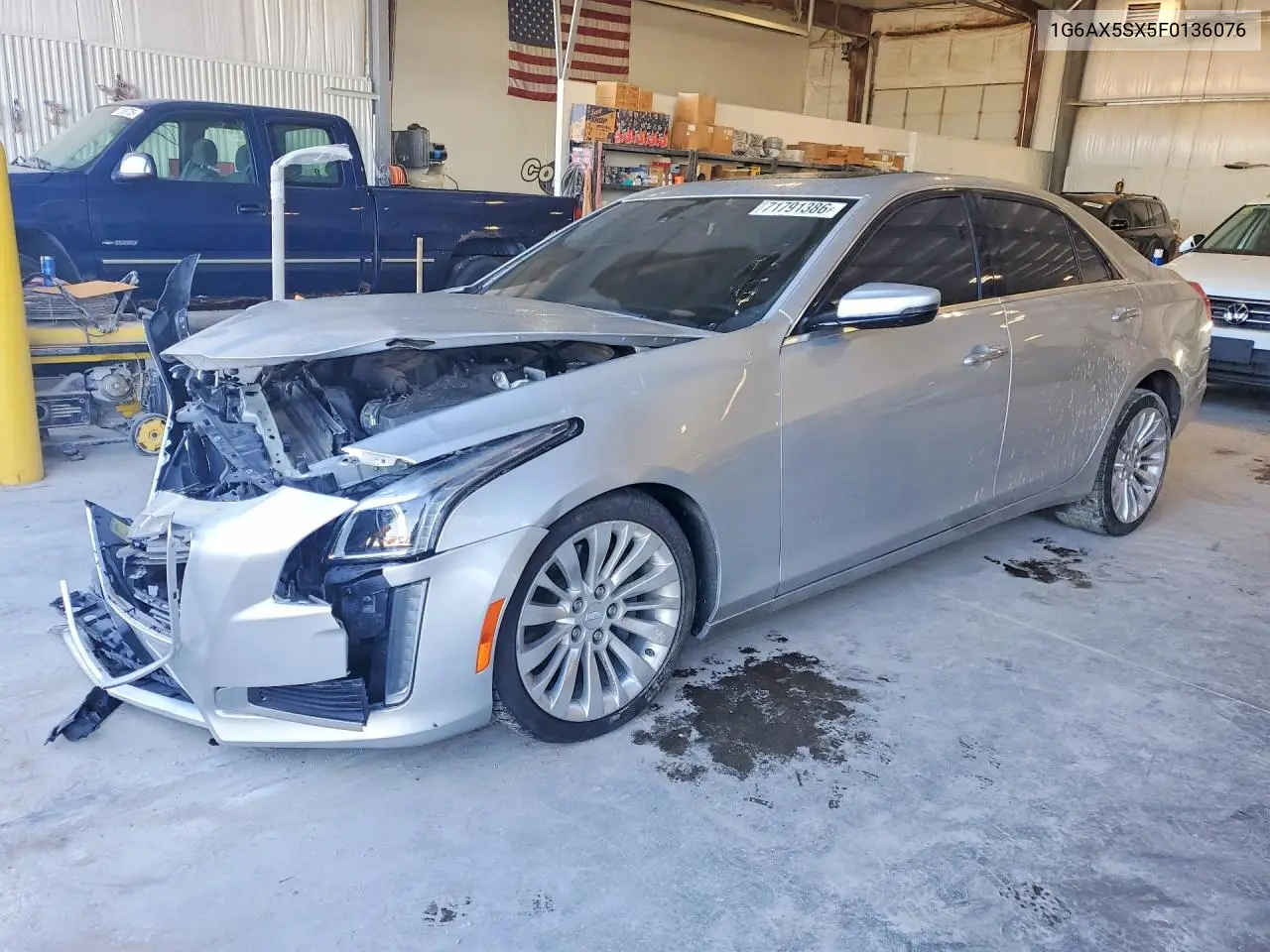 CADILLAC CTS 2015, VIN 1G6AX5SX5F0136076