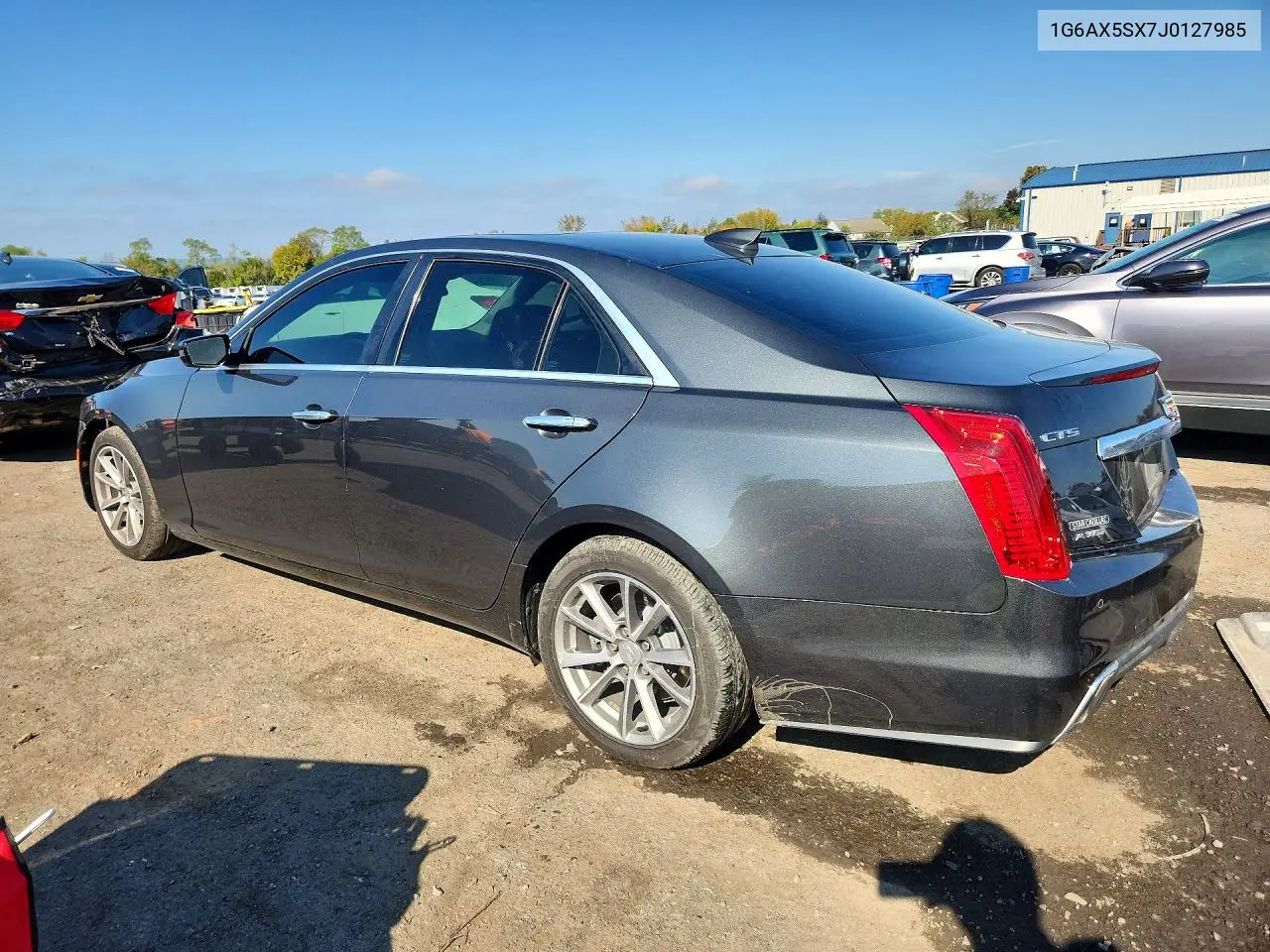 2018 CADILLAC CTS VIN 1G6AX5SX7J0127985 — фото 2