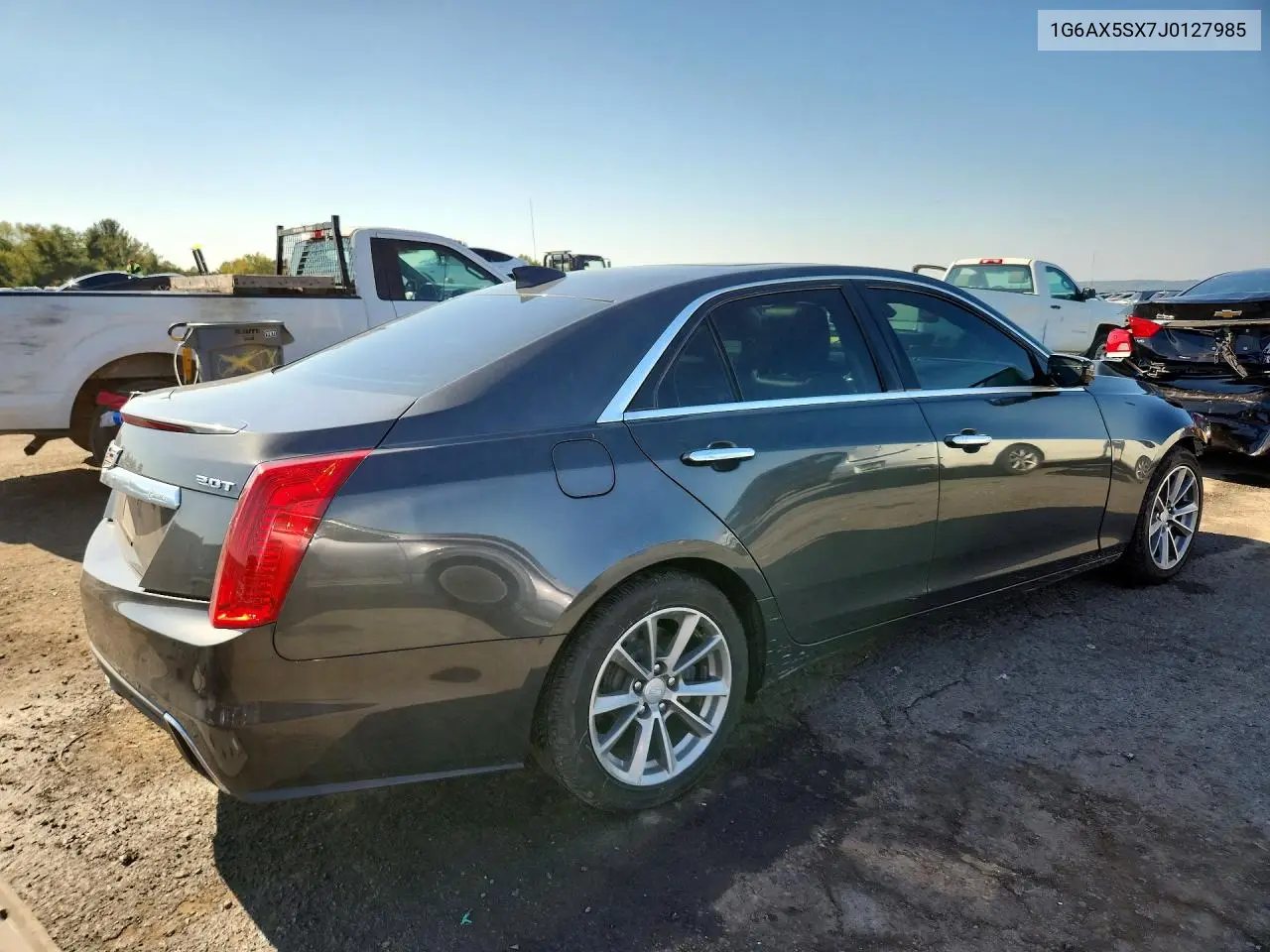 2018 CADILLAC CTS VIN 1G6AX5SX7J0127985 — фото 3
