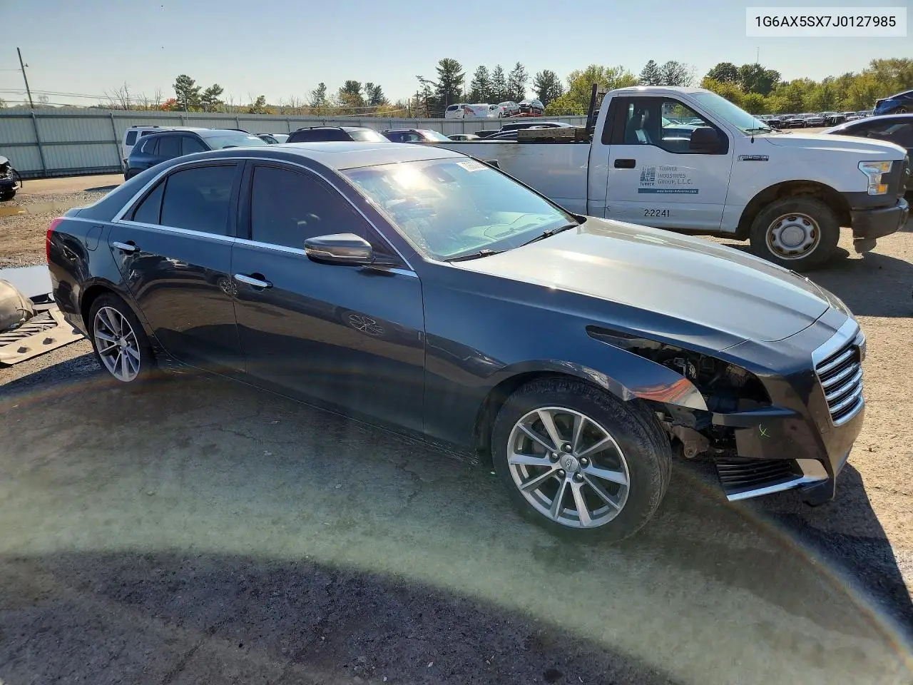 2018 CADILLAC CTS VIN 1G6AX5SX7J0127985 — фото 4