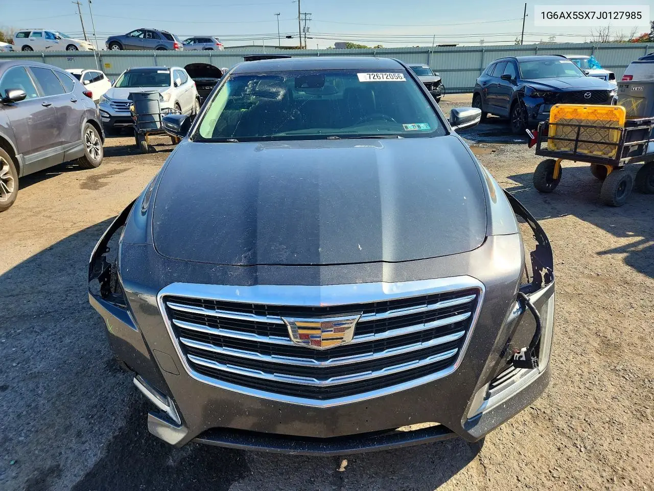 2018 CADILLAC CTS VIN 1G6AX5SX7J0127985 — фото 5