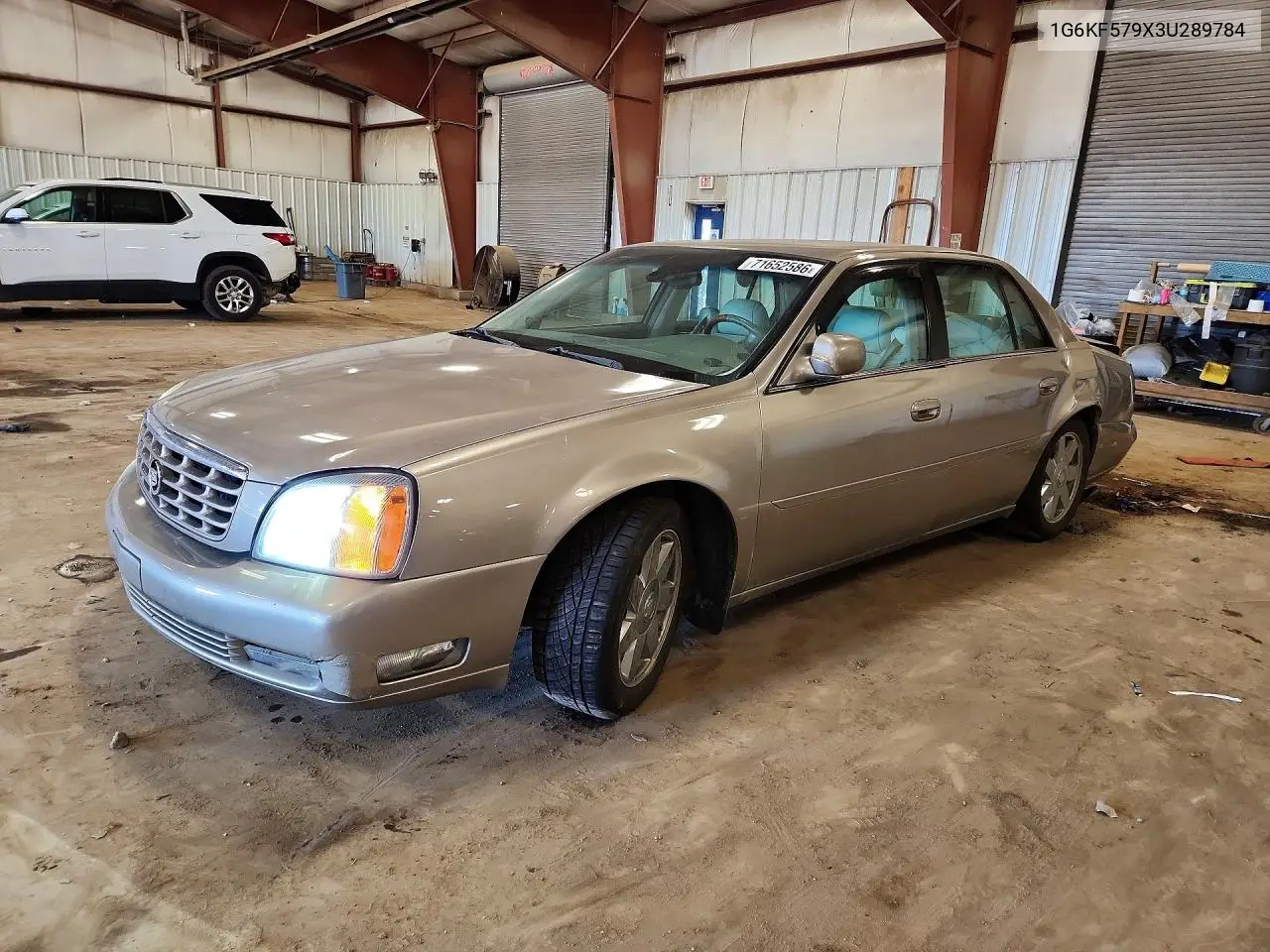 CADILLAC DE VILLE 2003, VIN 1G6KF579X3U289784