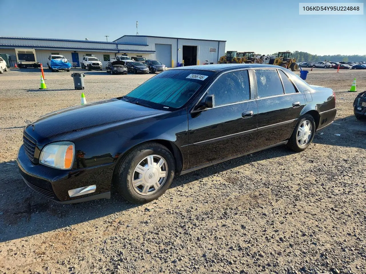 CADILLAC DE VILLE 2005, VIN 1G6KD54Y95U224848
