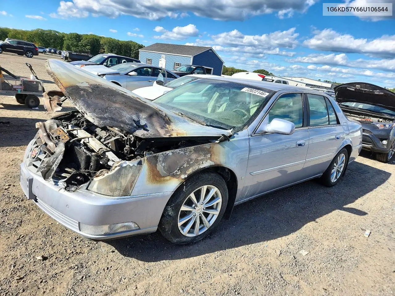 CADILLAC DTS 2006, VIN 1G6KD57Y66U106544