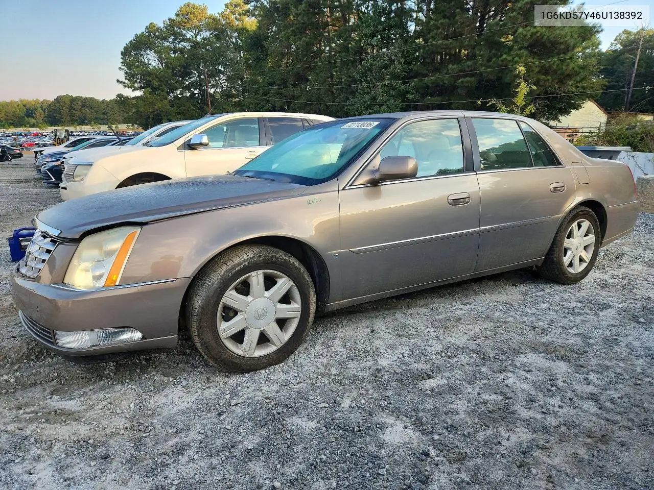 CADILLAC DTS 2006, VIN 1G6KD57Y46U138392