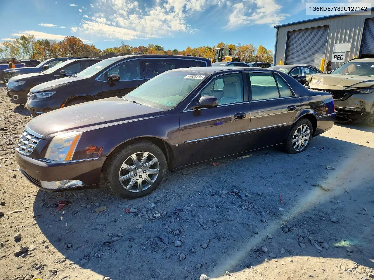 CADILLAC DTS 2009, VIN 1G6KD57Y89U127142