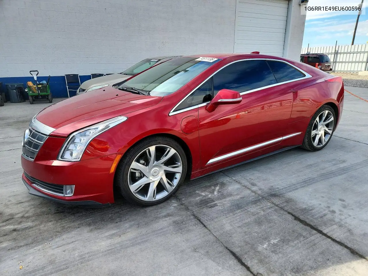 CADILLAC ELR 2014, VIN 1G6RR1E49EU600596