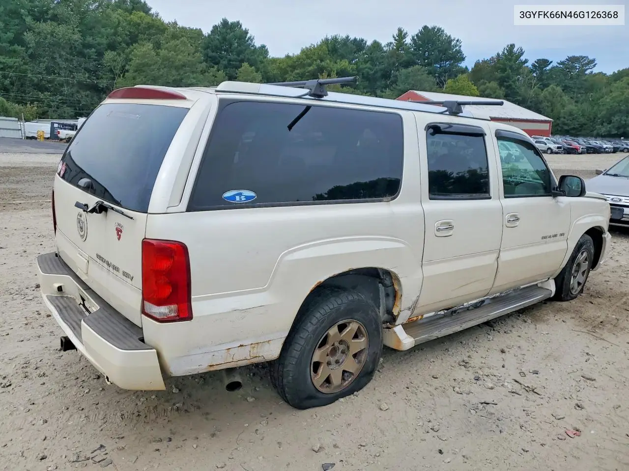 2006 CADILLAC ESCALADE VIN 3GYFK66N46G126368 — фото 3