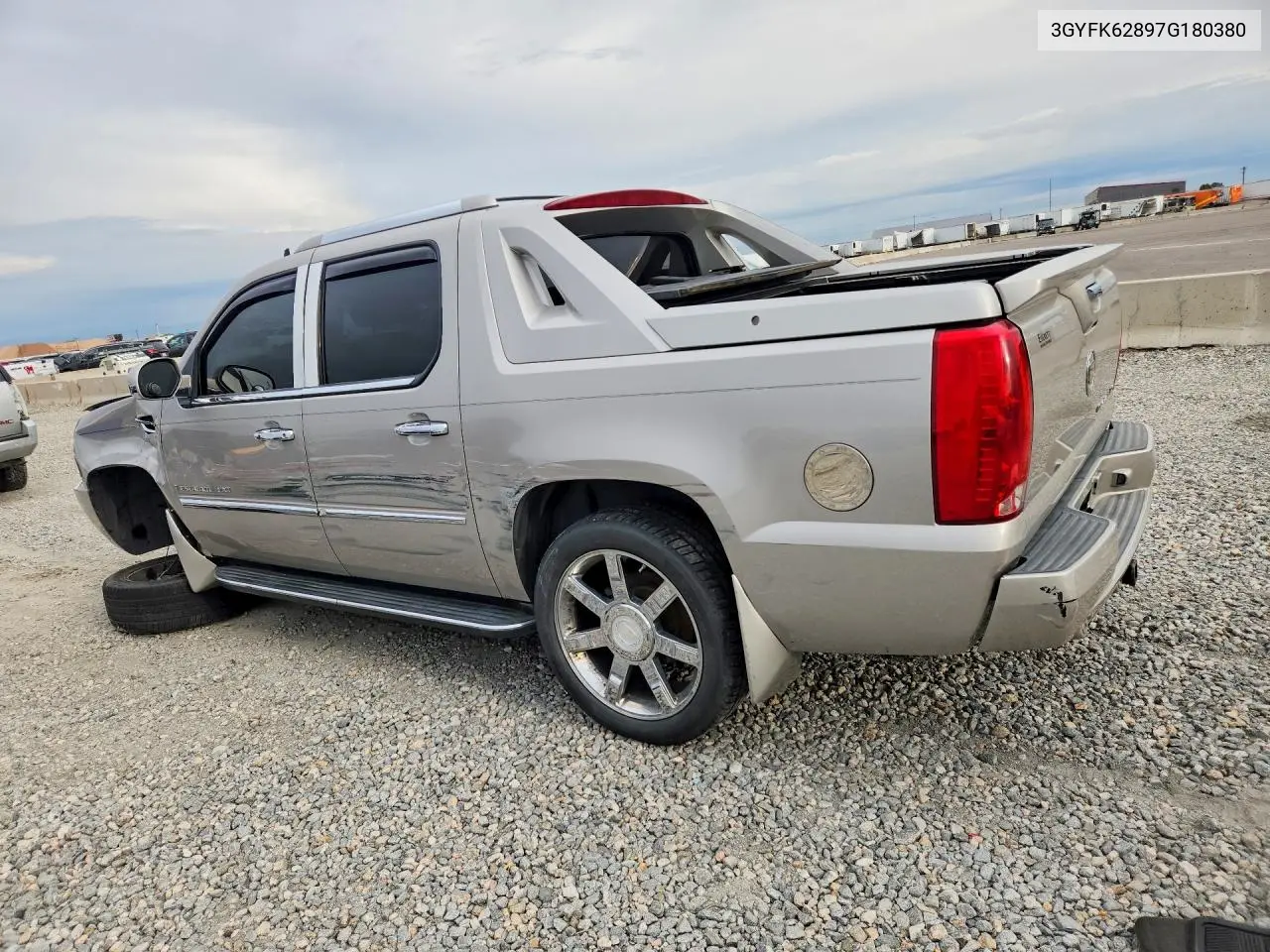2007 CADILLAC ESCALADE VIN 3GYFK62897G180380 — фото 2