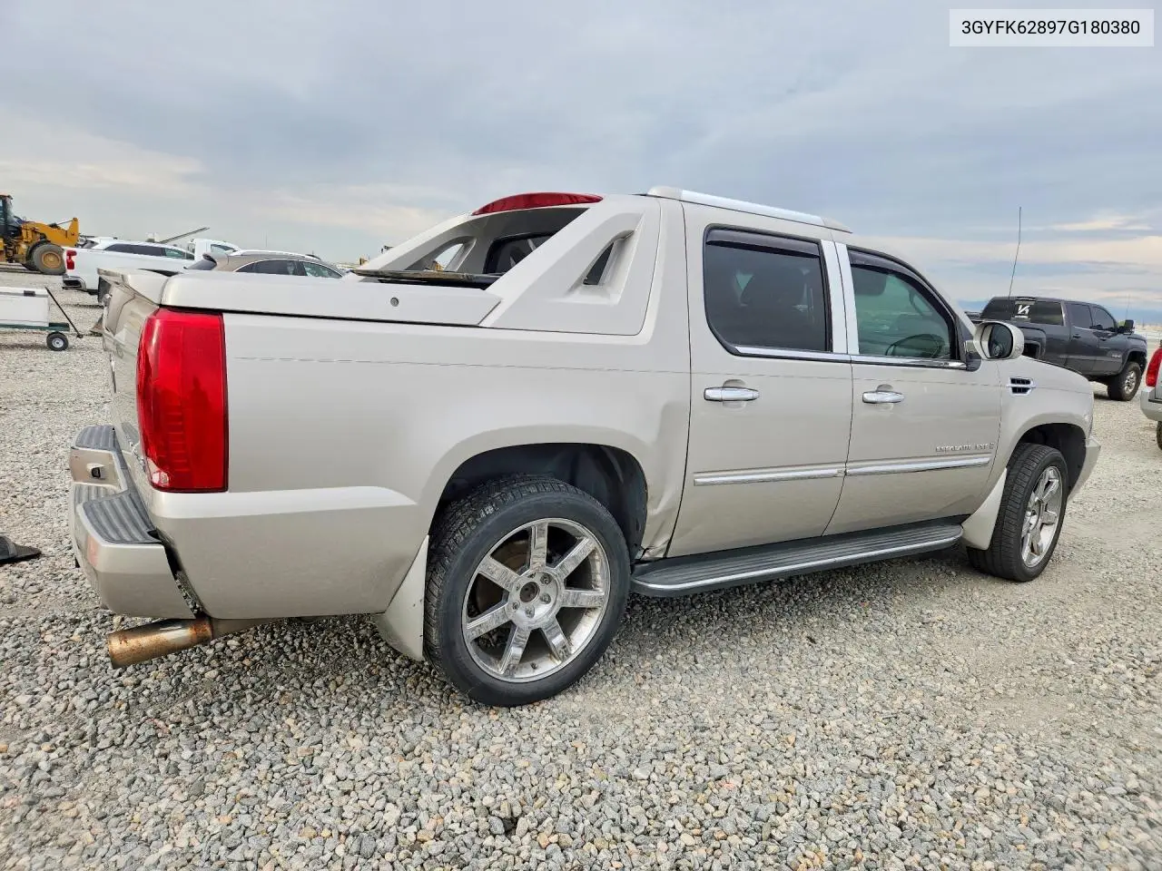 2007 CADILLAC ESCALADE VIN 3GYFK62897G180380 — фото 3