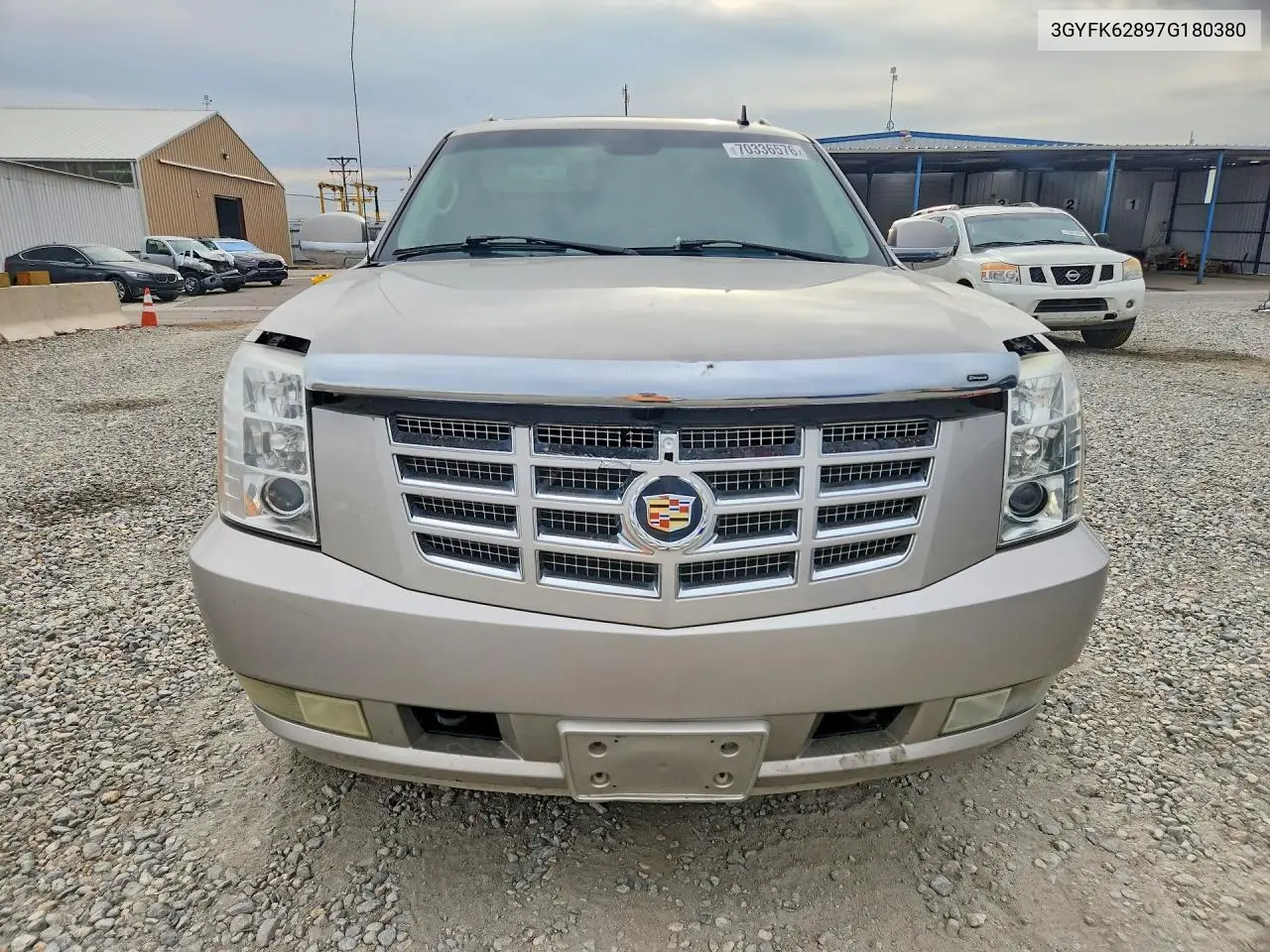 2007 CADILLAC ESCALADE VIN 3GYFK62897G180380 — фото 5