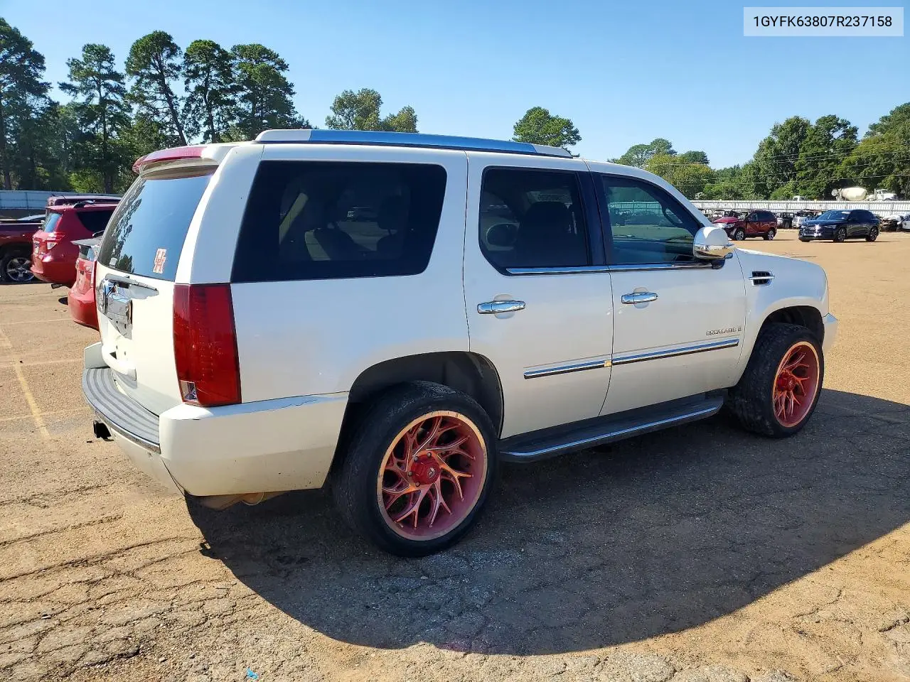 2007 CADILLAC ESCALADE VIN 1GYFK63807R237158 — фото 3