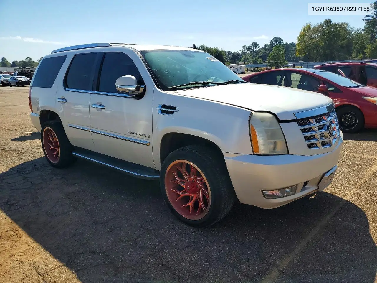 2007 CADILLAC ESCALADE VIN 1GYFK63807R237158 — фото 4