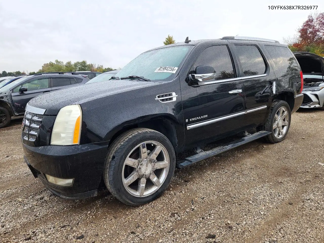 CADILLAC ESCALADE 2007, VIN 1GYFK638X7R326977