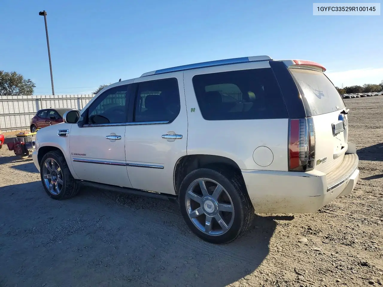 2009 CADILLAC ESCALADE VIN 1GYFC33529R100145 — фото 2