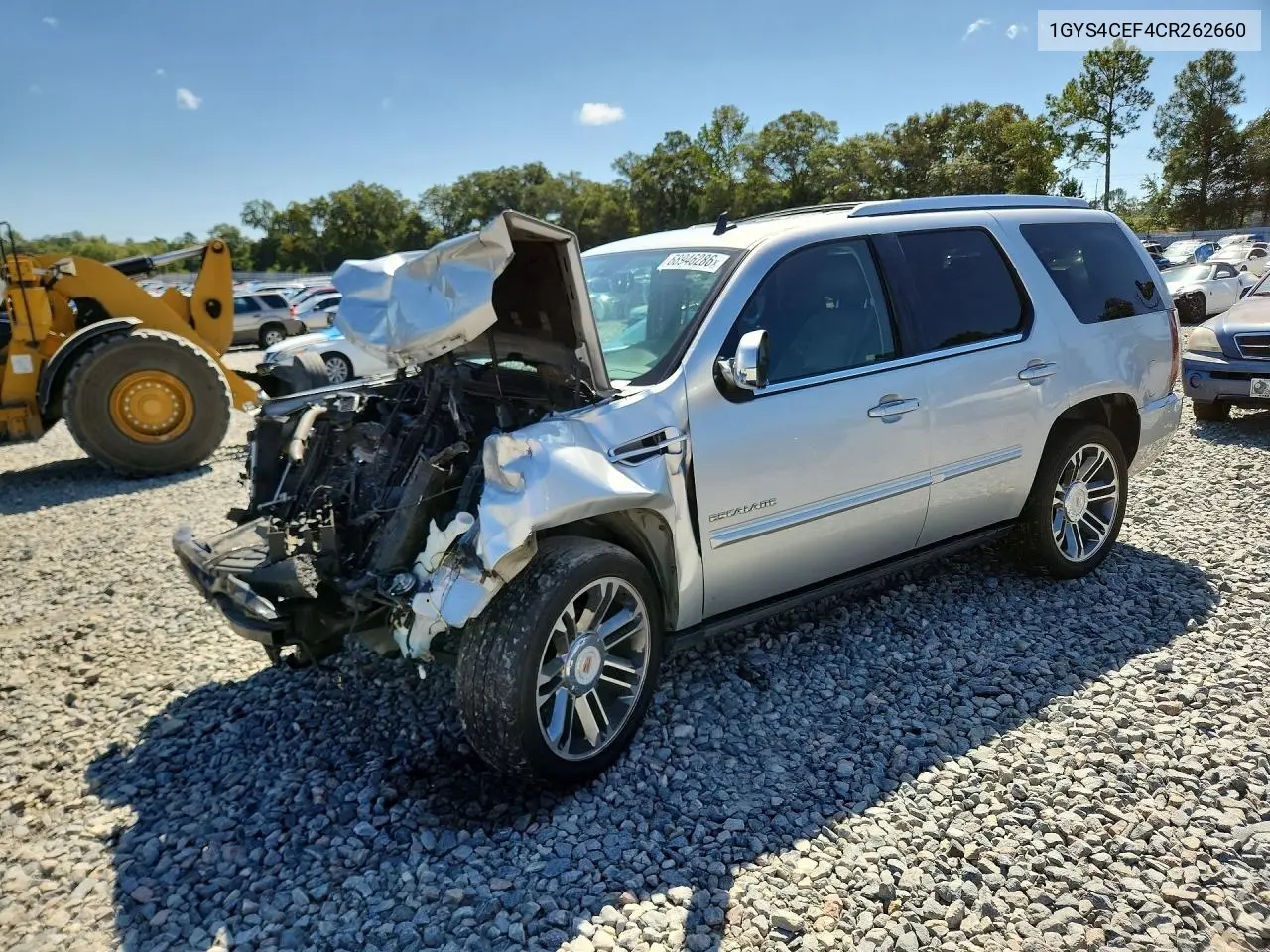 CADILLAC ESCALADE 2012, VIN 1GYS4CEF4CR262660