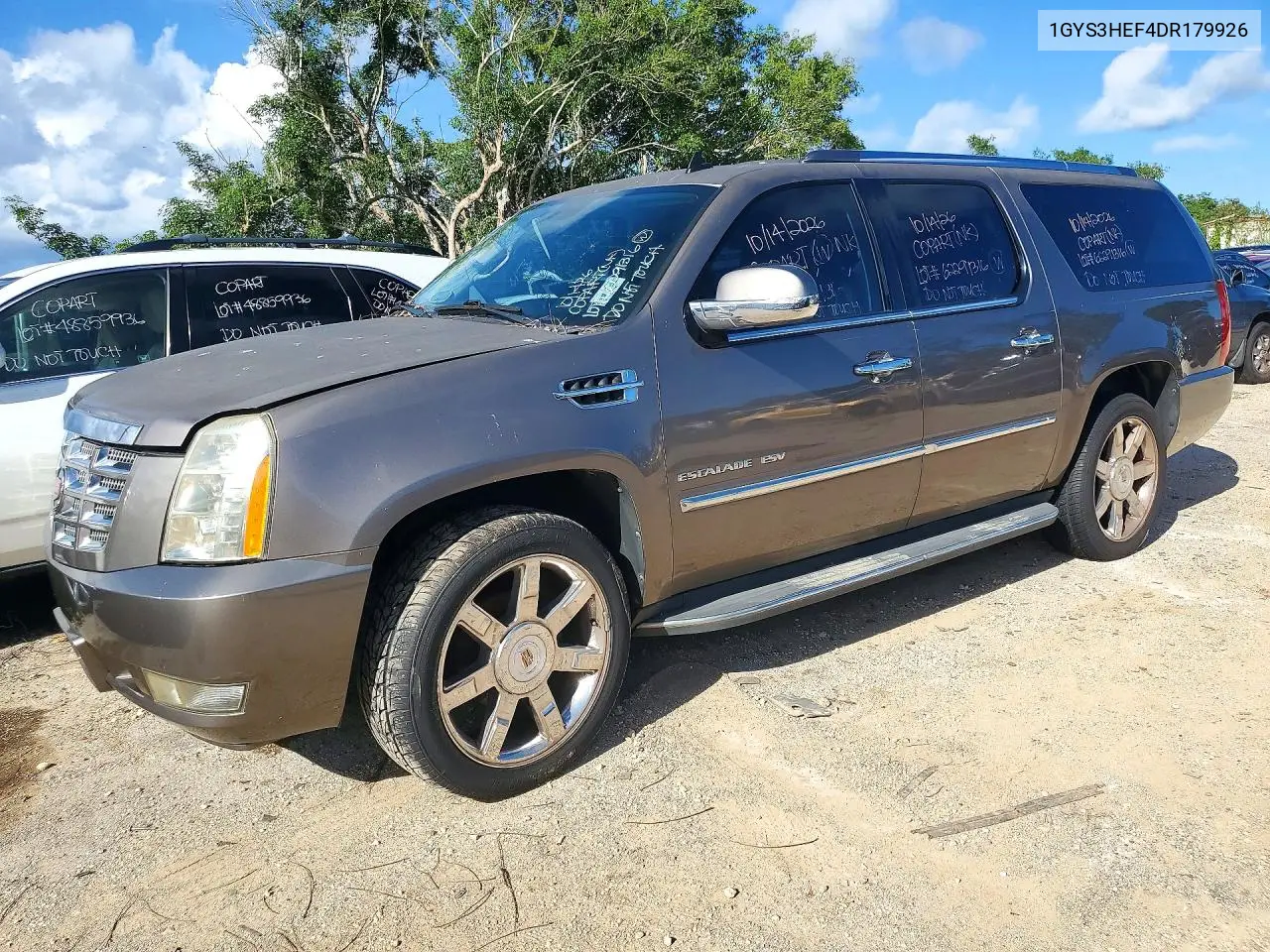 CADILLAC ESCALADE 2013, VIN 1GYS3HEF4DR179926
