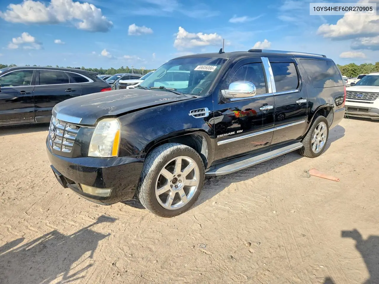 CADILLAC ESCALADE 2013, VIN 1GYS4HEF6DR270905