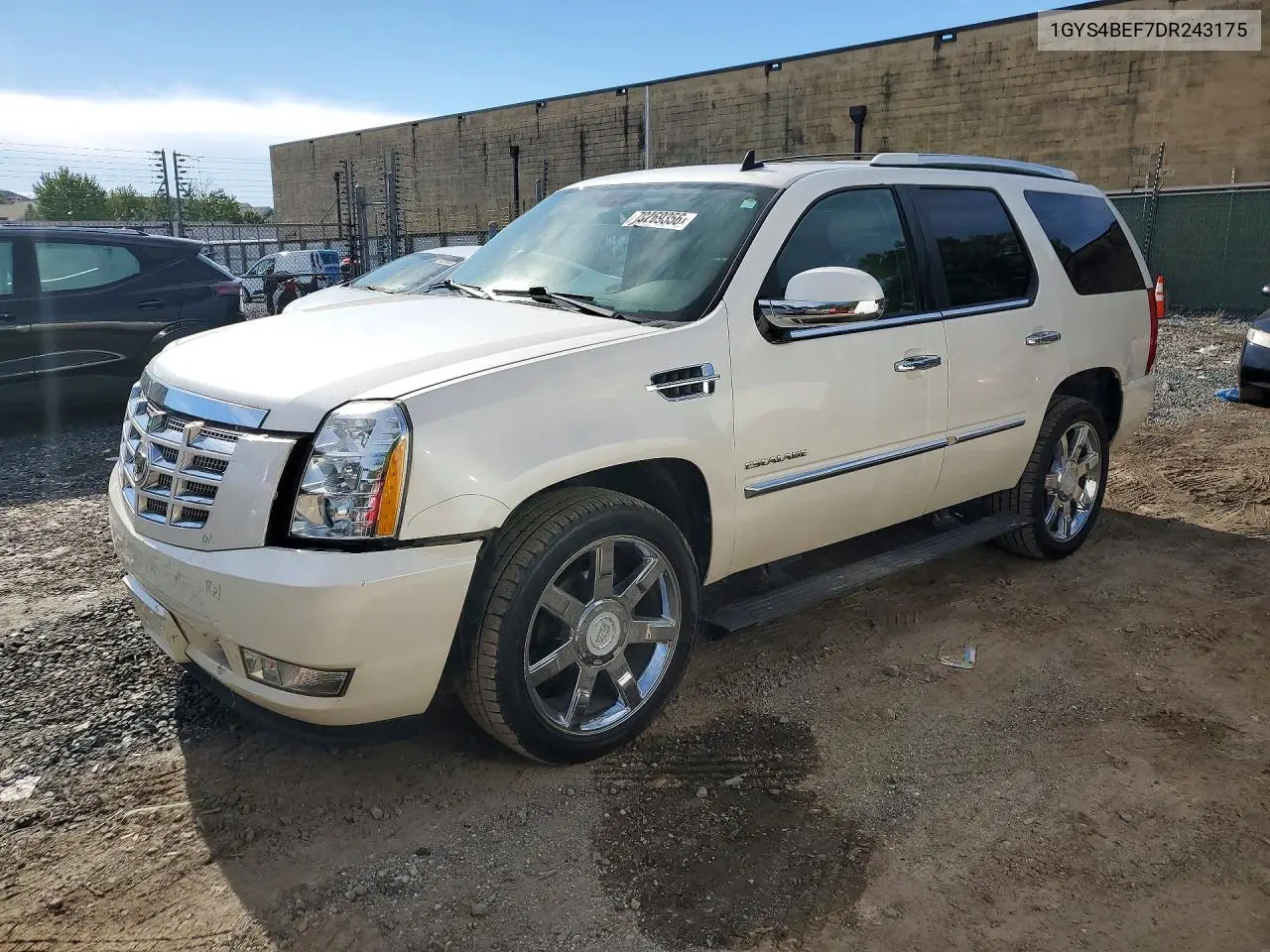 CADILLAC ESCALADE 2013, VIN 1GYS4BEF7DR243175