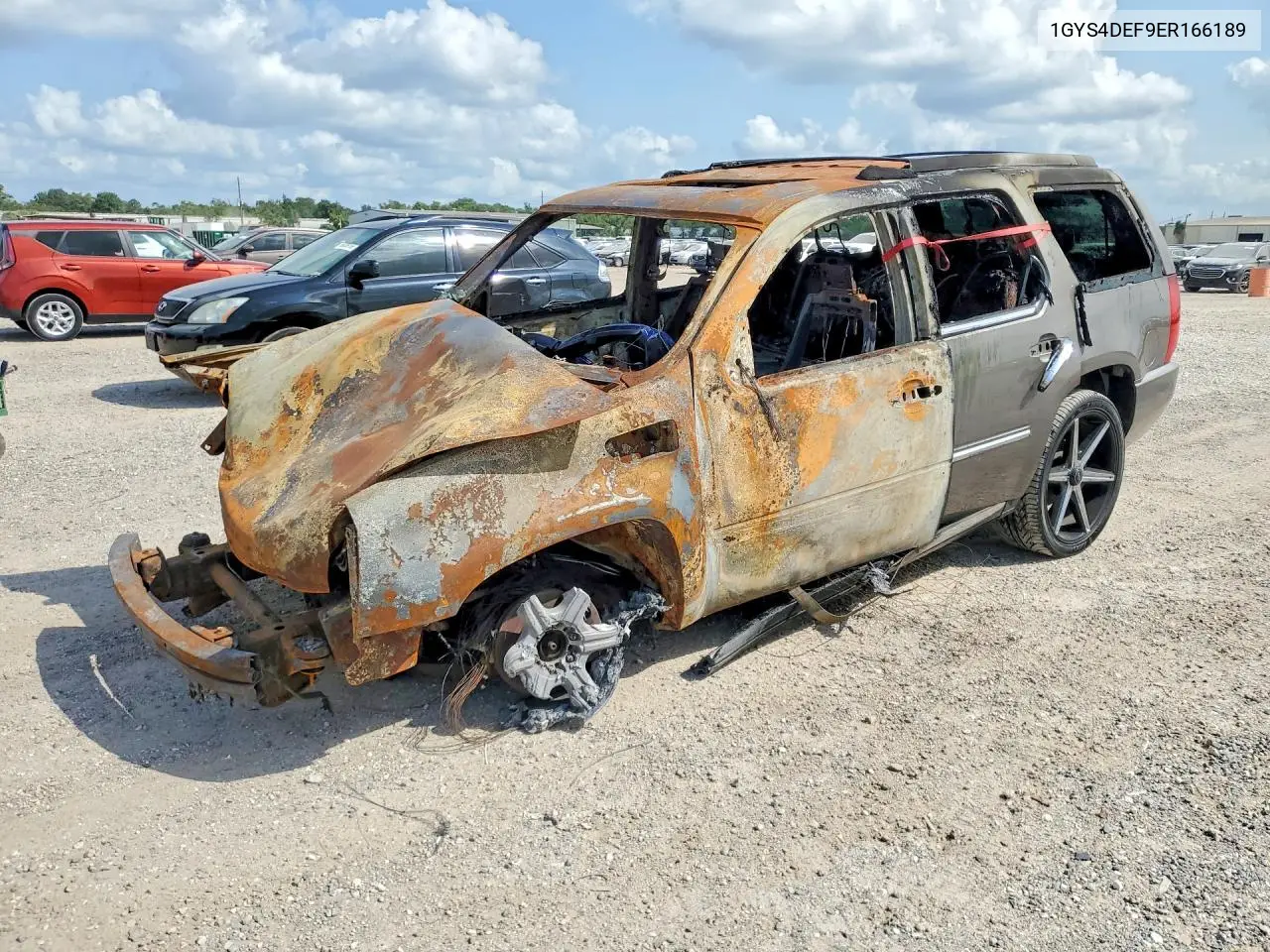 CADILLAC ESCALADE 2014, VIN 1GYS4DEF9ER166189