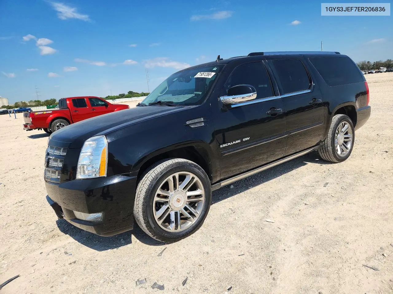 CADILLAC ESCALADE 2014, VIN 1GYS3JEF7ER206836