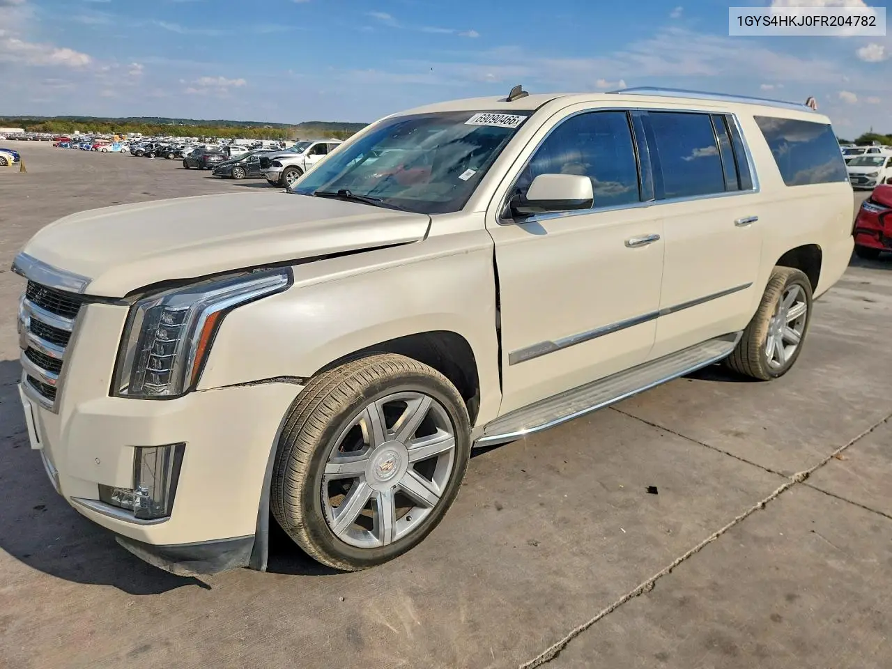 CADILLAC ESCALADE 2015, VIN 1GYS4HKJ0FR204782
