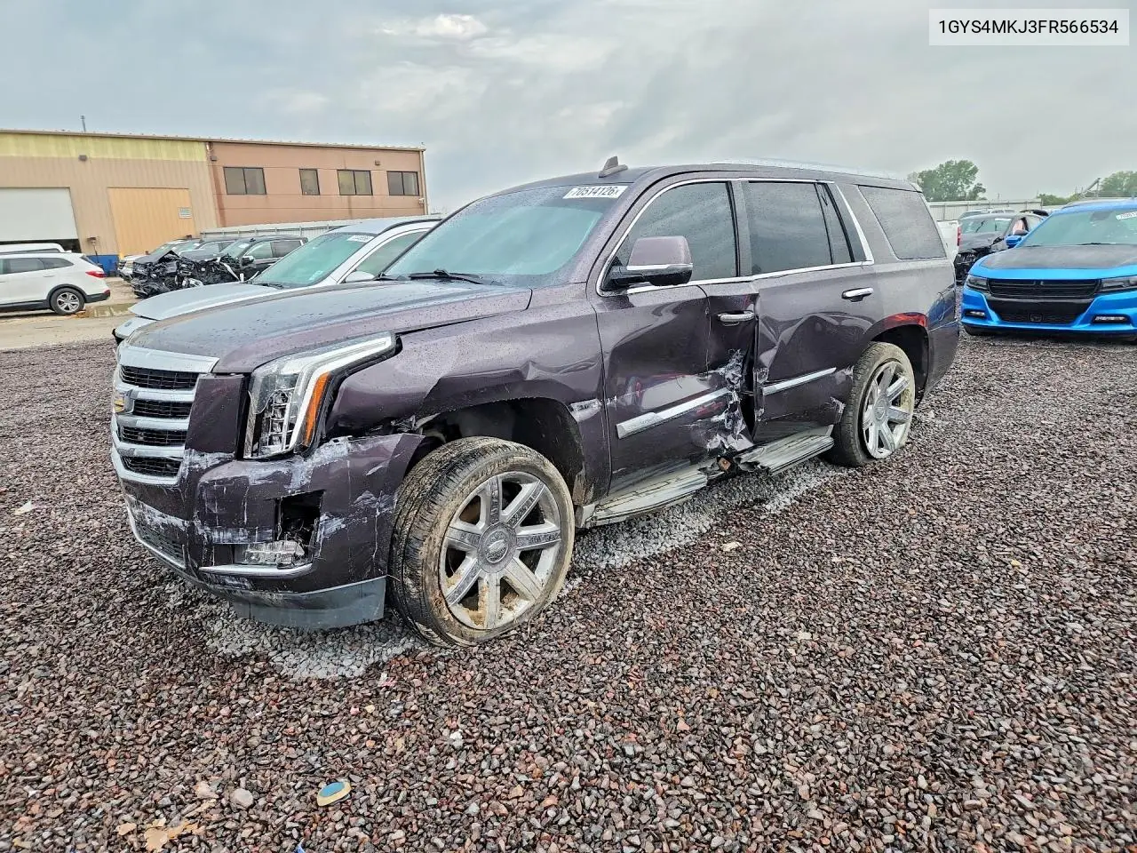 CADILLAC ESCALADE 2015, VIN 1GYS4MKJ3FR566534