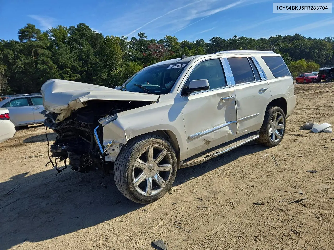 CADILLAC ESCALADE 2015, VIN 1GYS4BKJ5FR283704