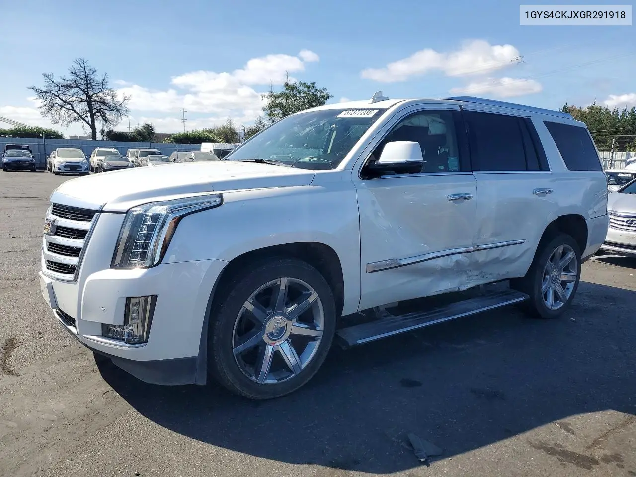 CADILLAC ESCALADE 2016, VIN 1GYS4CKJXGR291918