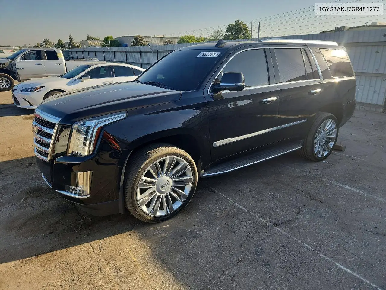 CADILLAC ESCALADE 2016, VIN 1GYS3AKJ7GR481277