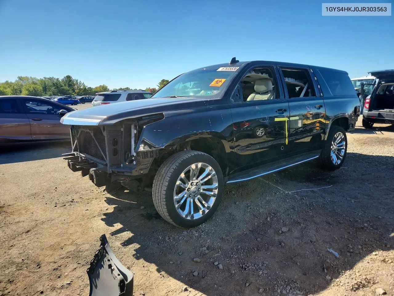 CADILLAC ESCALADE 2018, VIN 1GYS4HKJ0JR303563