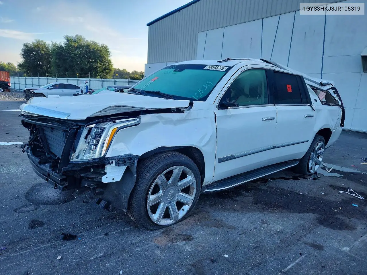 CADILLAC ESCALADE 2018, VIN 1GYS3HKJ3JR105319