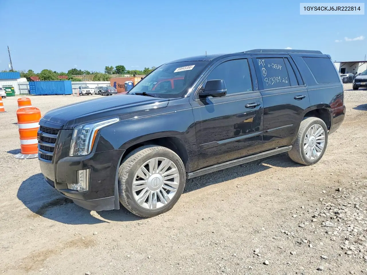 CADILLAC ESCALADE 2018, VIN 1GYS4BKJ3FR222814