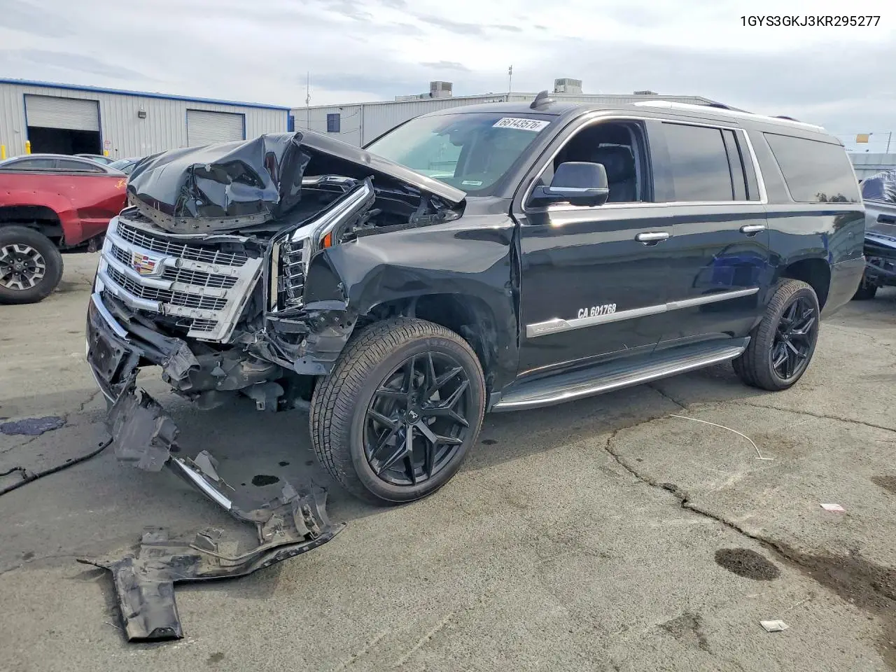 CADILLAC ESCALADE 2019, VIN 1GYS3GKJ3KR295277