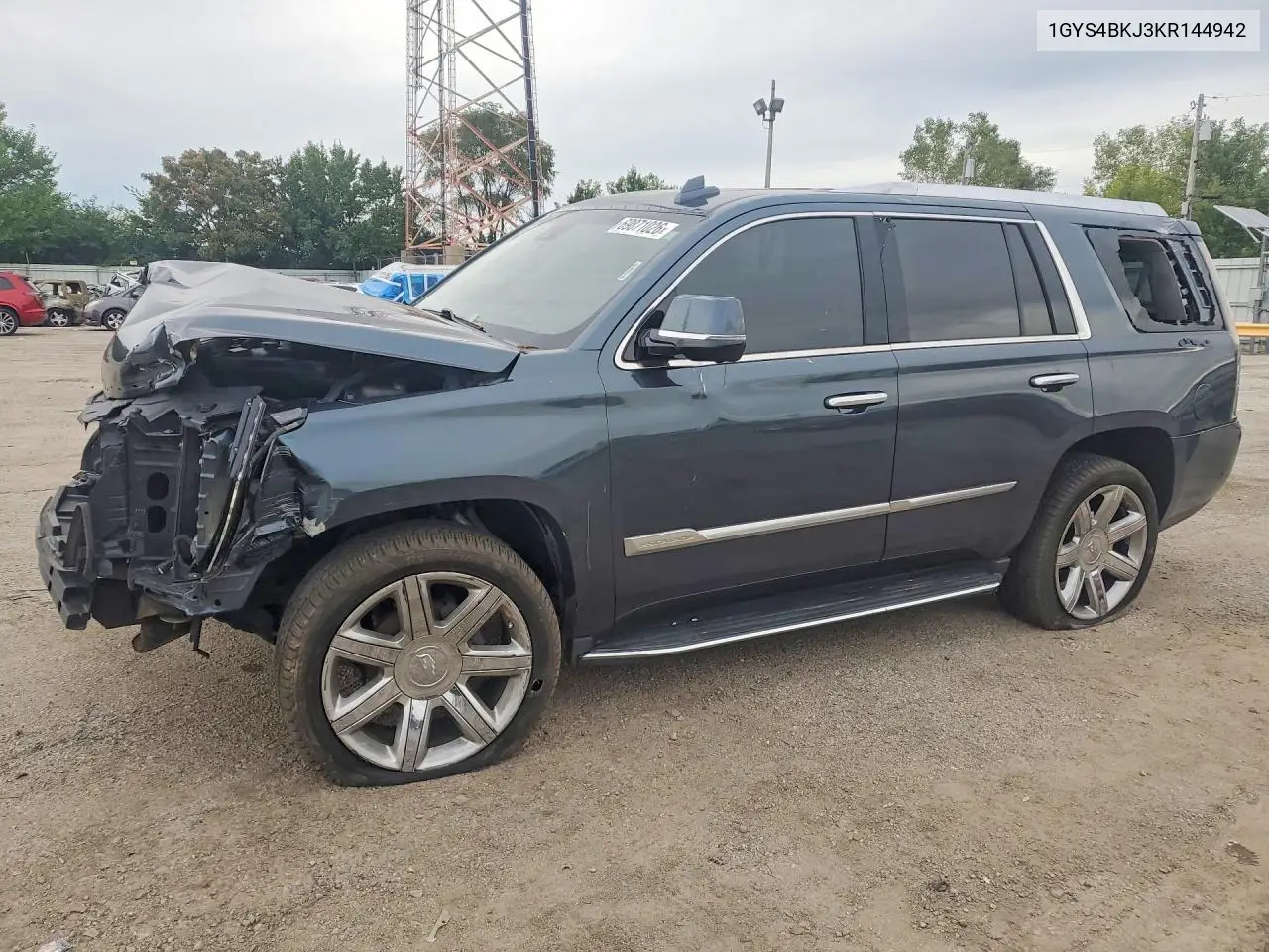 CADILLAC ESCALADE 2019, VIN 1GYS4BKJ3KR144942