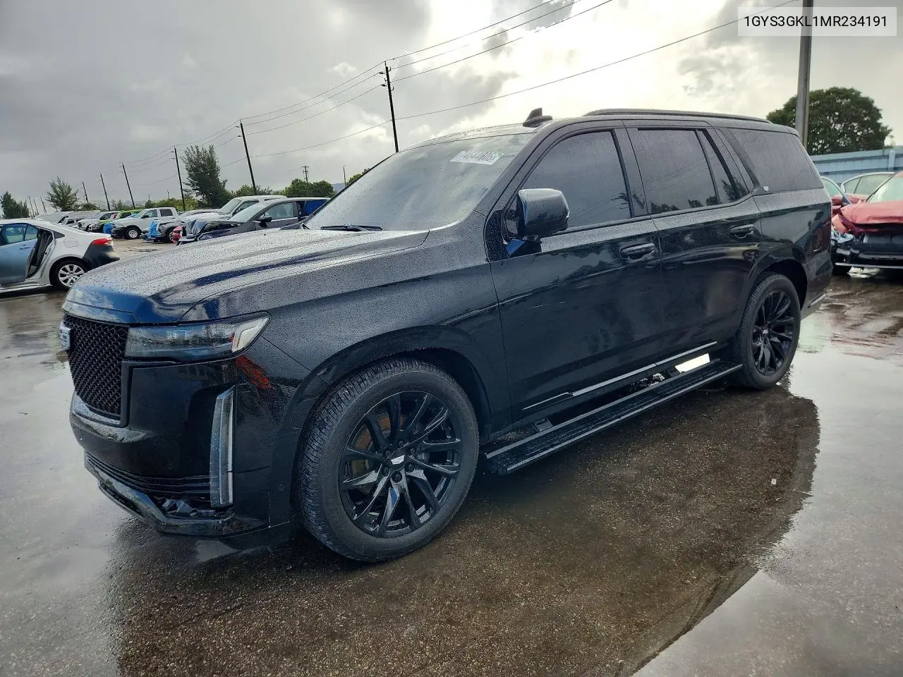 CADILLAC ESCALADE 2021, VIN 1GYS3GKL1MR234191