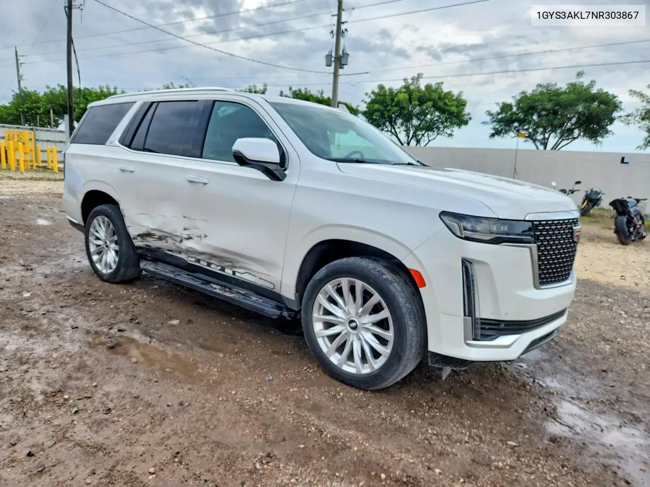2022 CADILLAC ESCALADE VIN 1GYS3AKL7NR303867 — фото 4