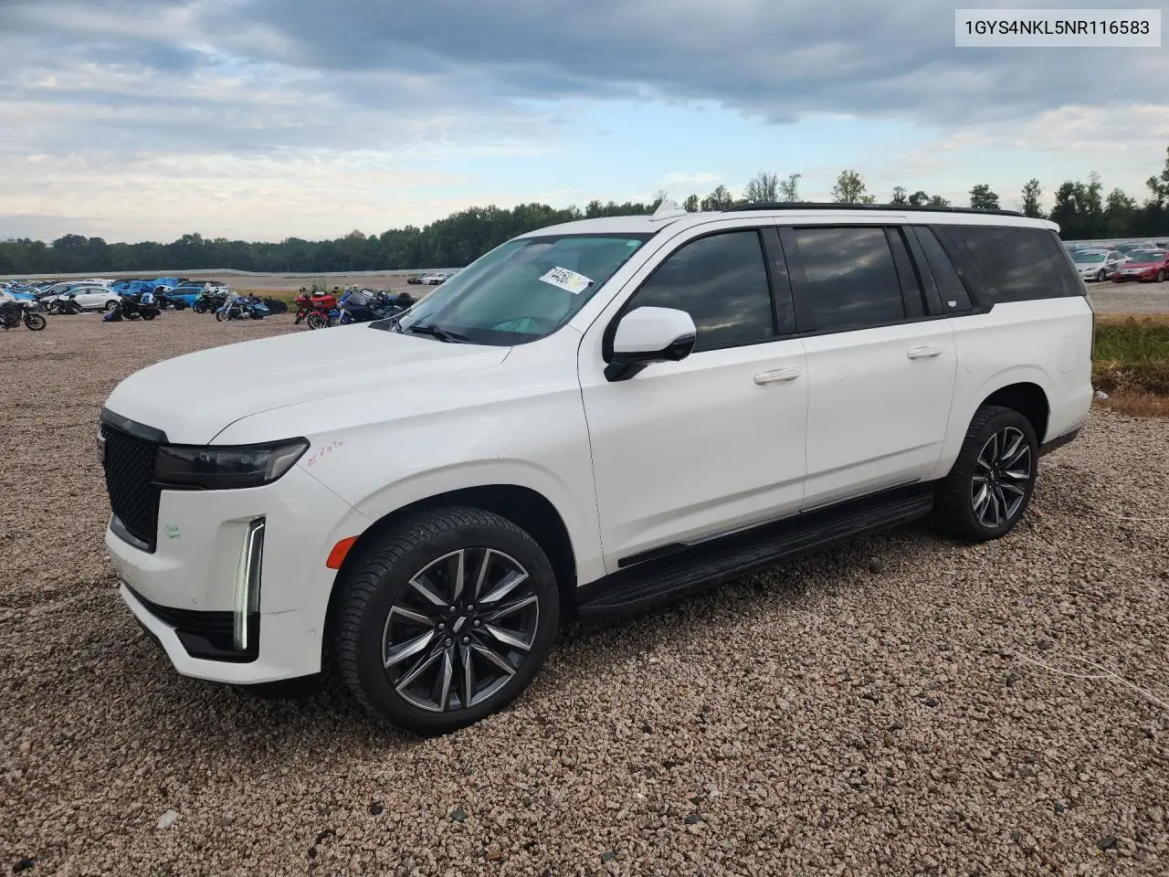 CADILLAC ESCALADE 2022, VIN 1GYS4NKL5NR116583