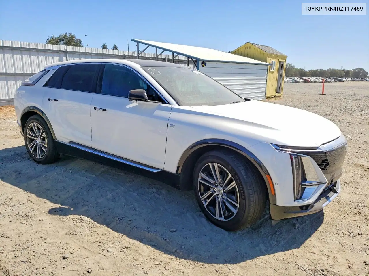 2024 CADILLAC LYRIQ VIN 1GYKPPRK4RZ117469 — фото 4